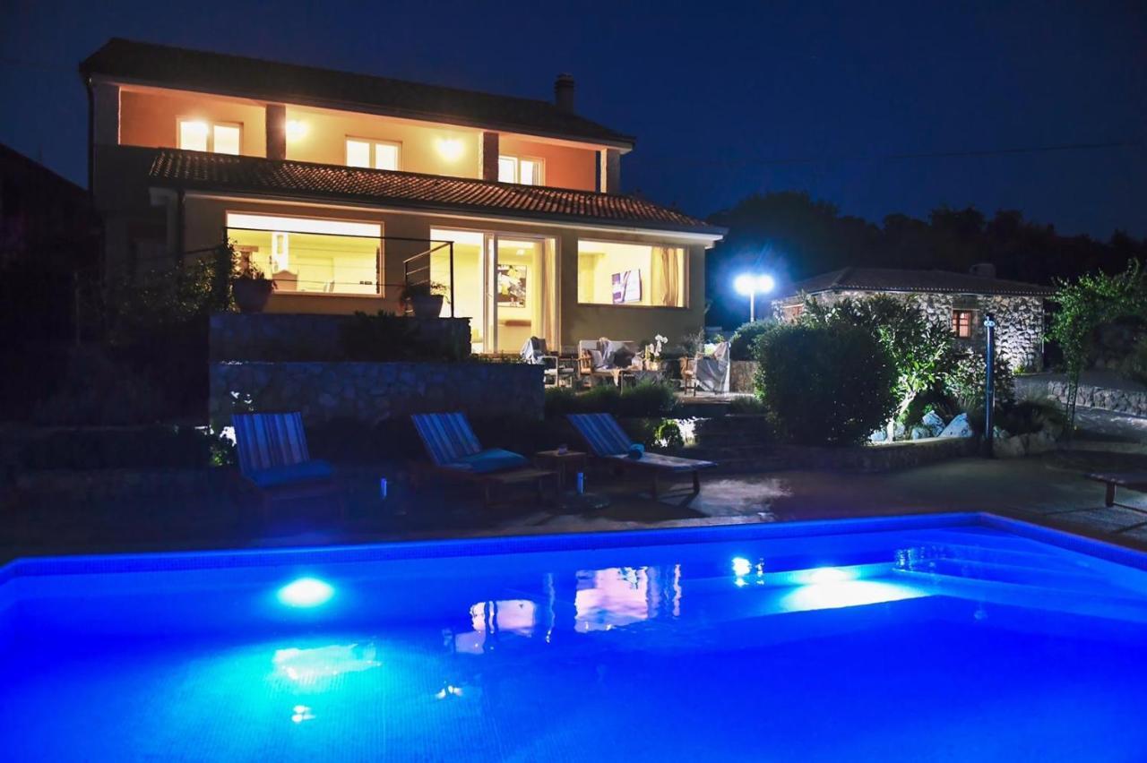 *****Pool House With Beautiful Seaview,Big Garden And Old Tavern***** Rijeka Exteriér fotografie