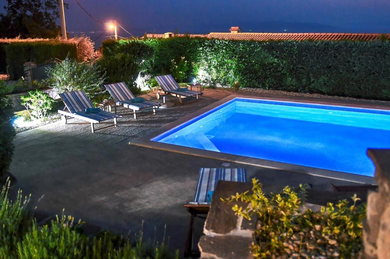 *****Pool House With Beautiful Seaview,Big Garden And Old Tavern***** Rijeka Exteriér fotografie