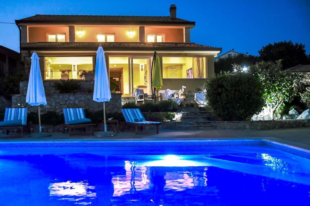 *****Pool House With Beautiful Seaview,Big Garden And Old Tavern***** Rijeka Exteriér fotografie