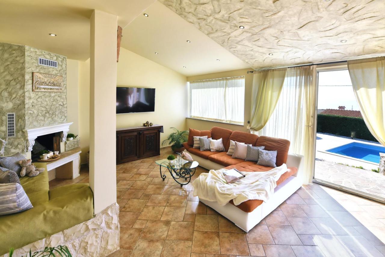 *****Pool House With Beautiful Seaview,Big Garden And Old Tavern***** Rijeka Exteriér fotografie