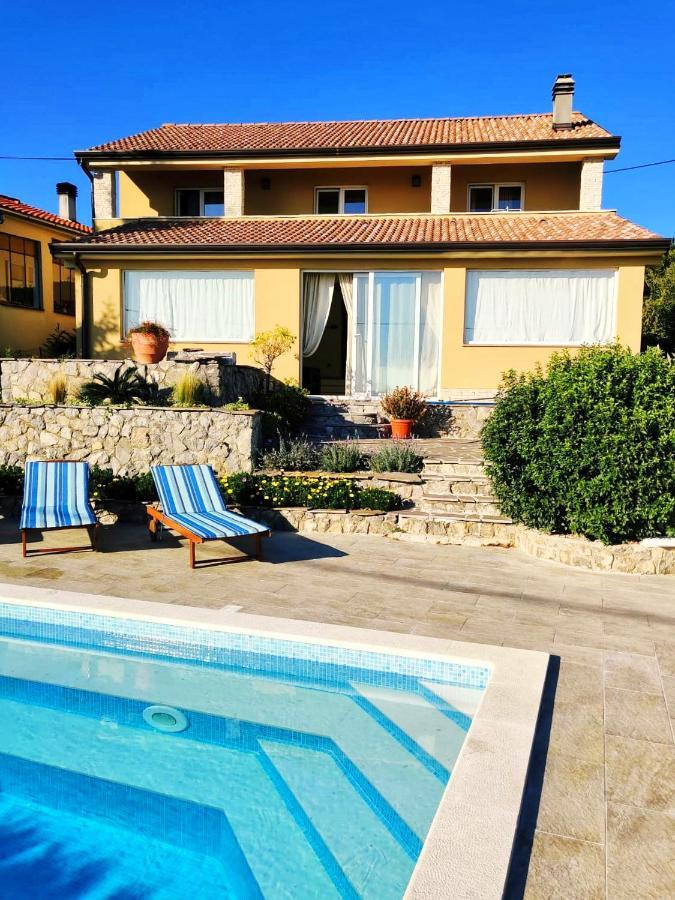 *****Pool House With Beautiful Seaview,Big Garden And Old Tavern***** Rijeka Exteriér fotografie